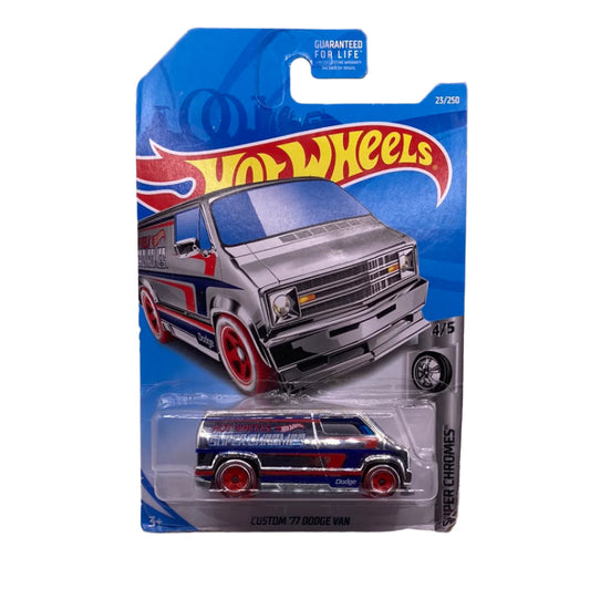 Hot Wheels Custom 77 Dodge Van Diecast