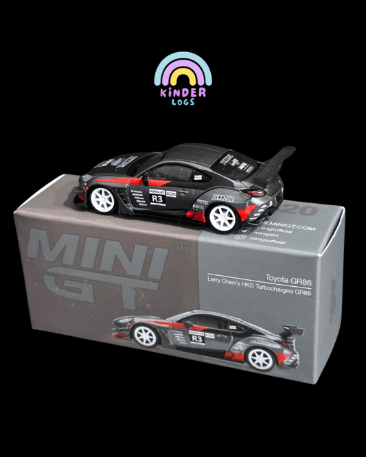 Mini GT Toyota GR86 Larry Chen's HKS Turbocharged