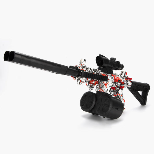 Double-Barreled Gel Blaster Gun