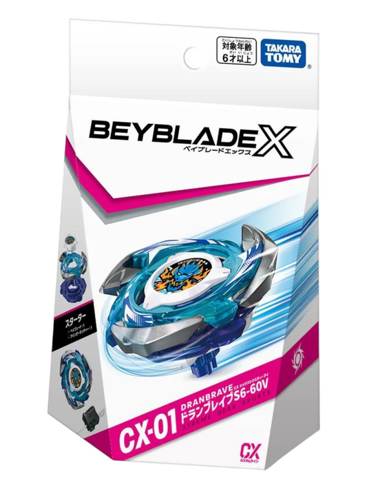 Takara Tomy Beyblade X CX-01 Dranbrave S6-60V