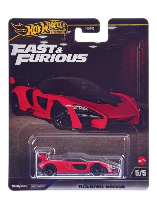 HotWheels fast and Furious McLaren senna imported Premium 1:64 scale