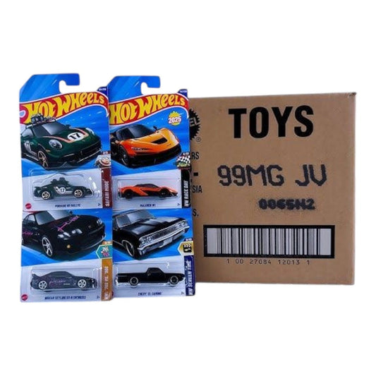 Hot Wheels 2025 Imported G Case Vehicle Exclusive Collection - Full Box 72 Pcs