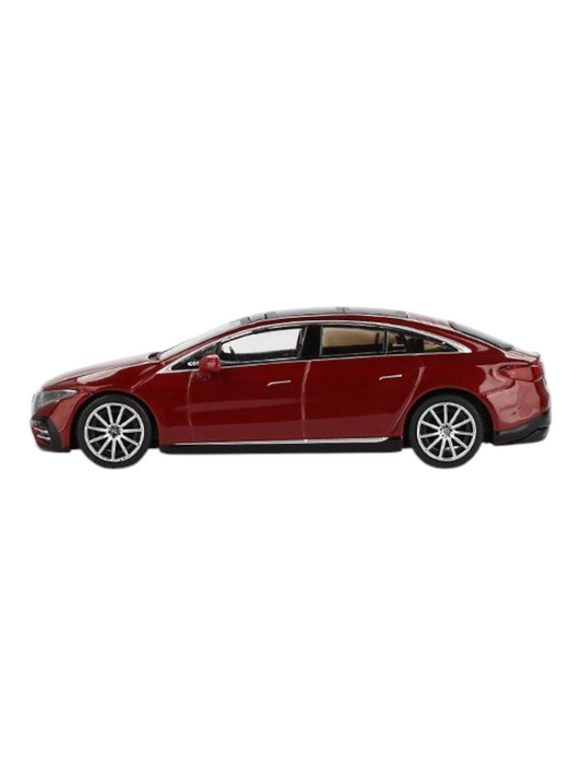 Mini GT Mercedes-Benz EQS 580 4Matic (Red Metallic) Code-970 1:64 Scale