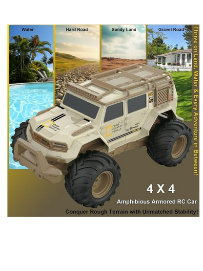 Sulong Amphibious All-Terrain Remote Control Mountain Car (1:14 Scale)