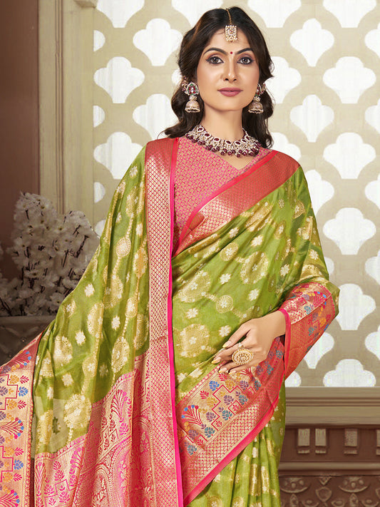 Silk Saree With Blouse Piece