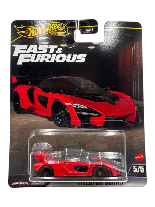 HotWheels fast and Furious McLaren senna imported Premium 1:64 scale