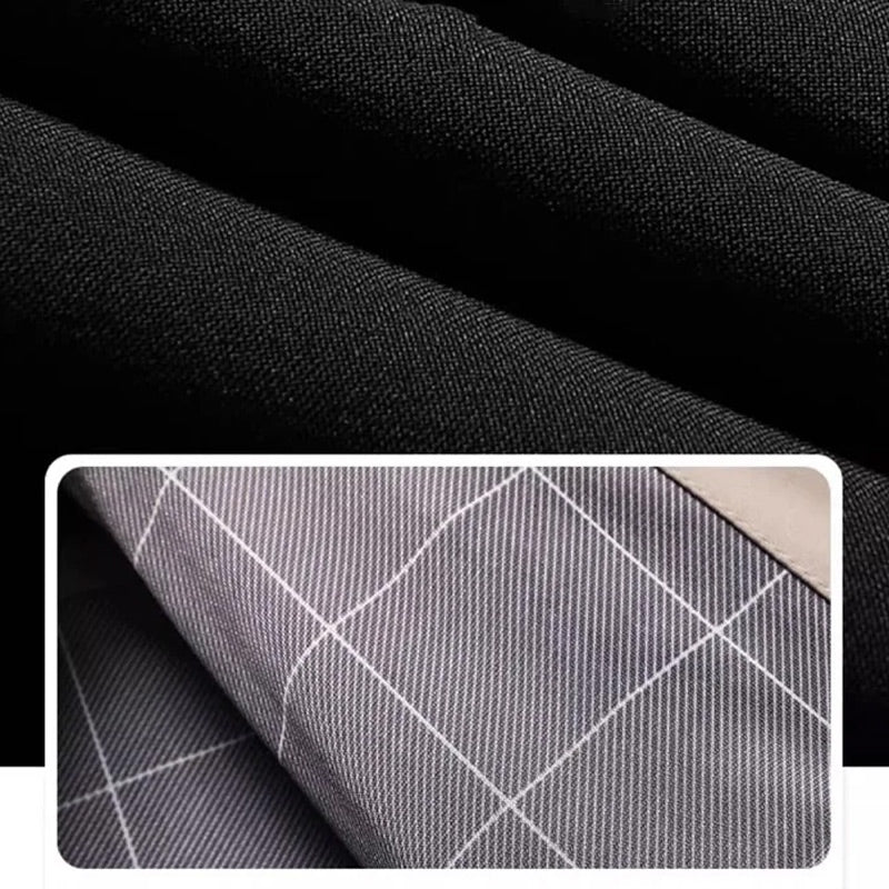 Middle Aged Men's Jacket With Zipper