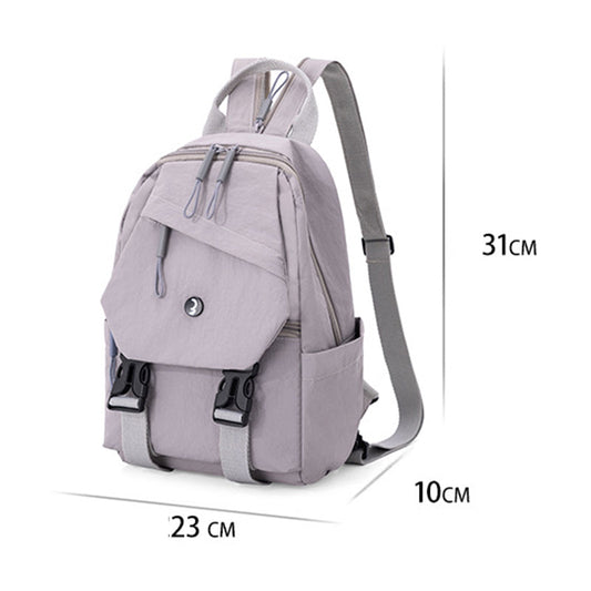 Stylish Lightweight Backpack with Adjustable Strap