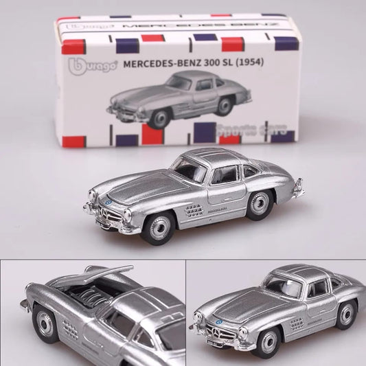 Bburago 1:64 1954 Mercedes Benz 300SL Diecast Metal Model Car